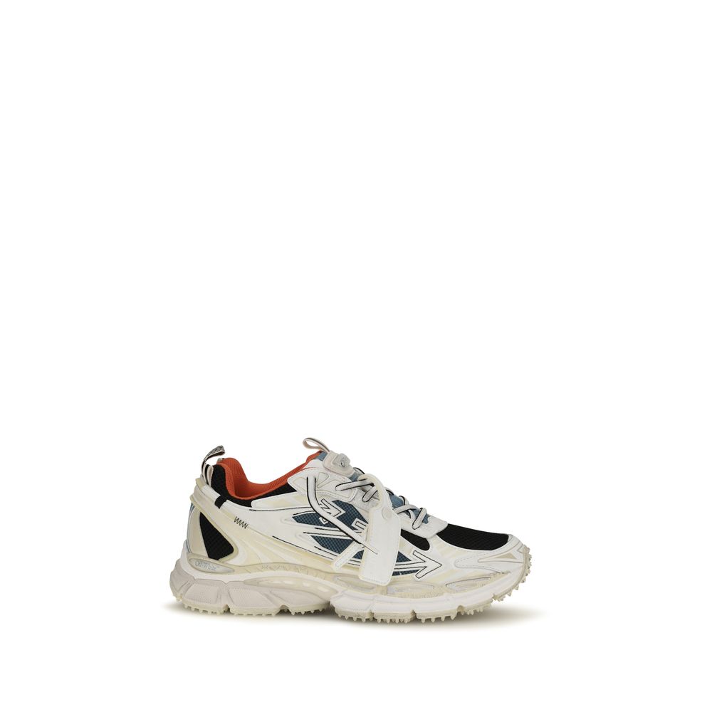 Multicolor Fabric Athletic Sneakers