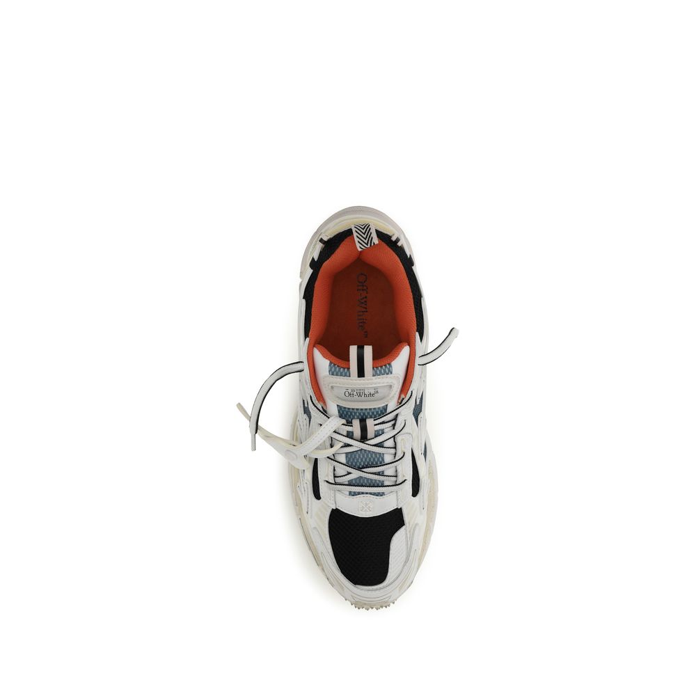 Multicolor Fabric Athletic Sneakers