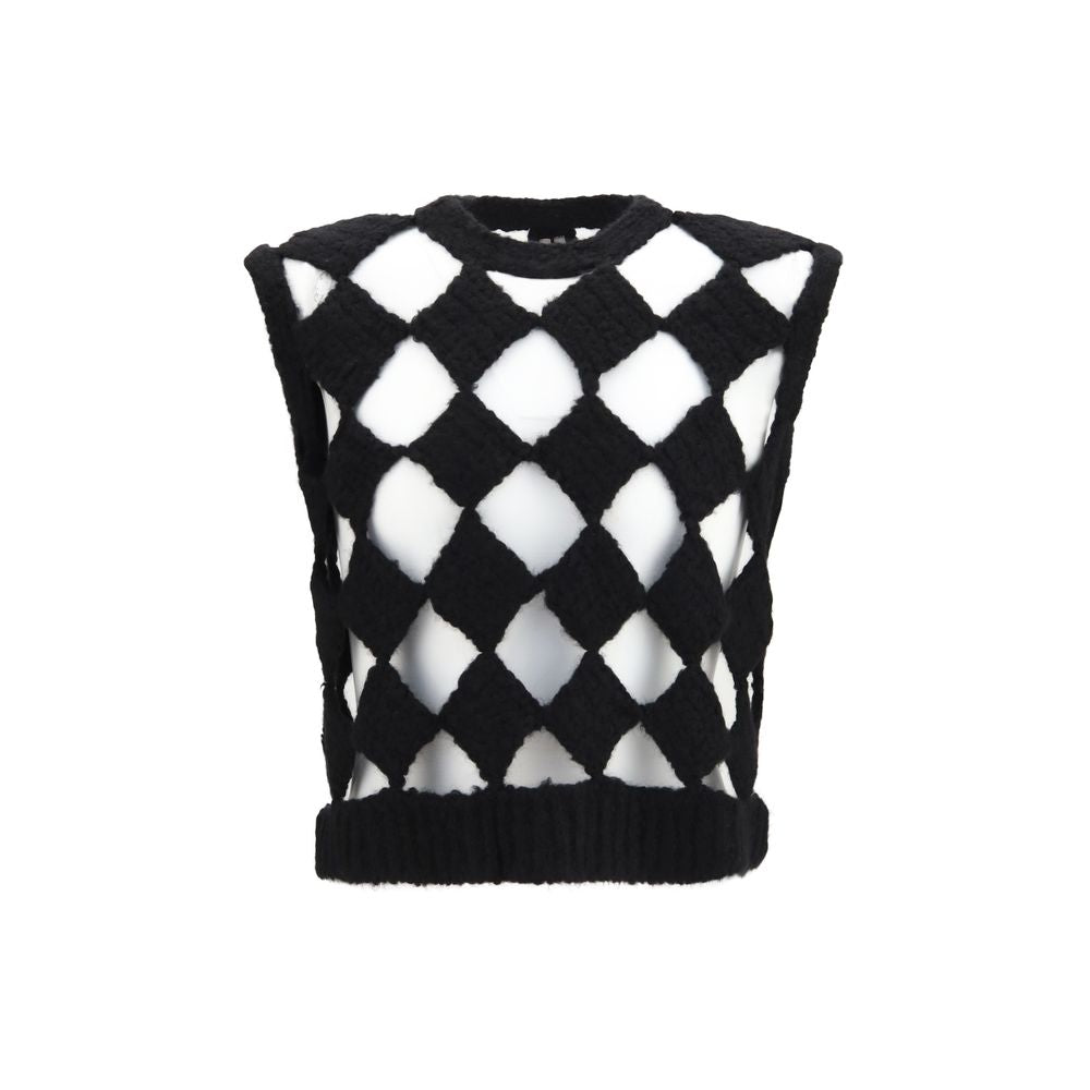 Black Cashmere Top