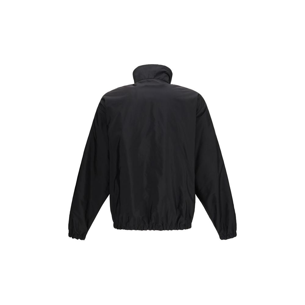 Multicolor Recycled Polyamide Full-Length Jacket