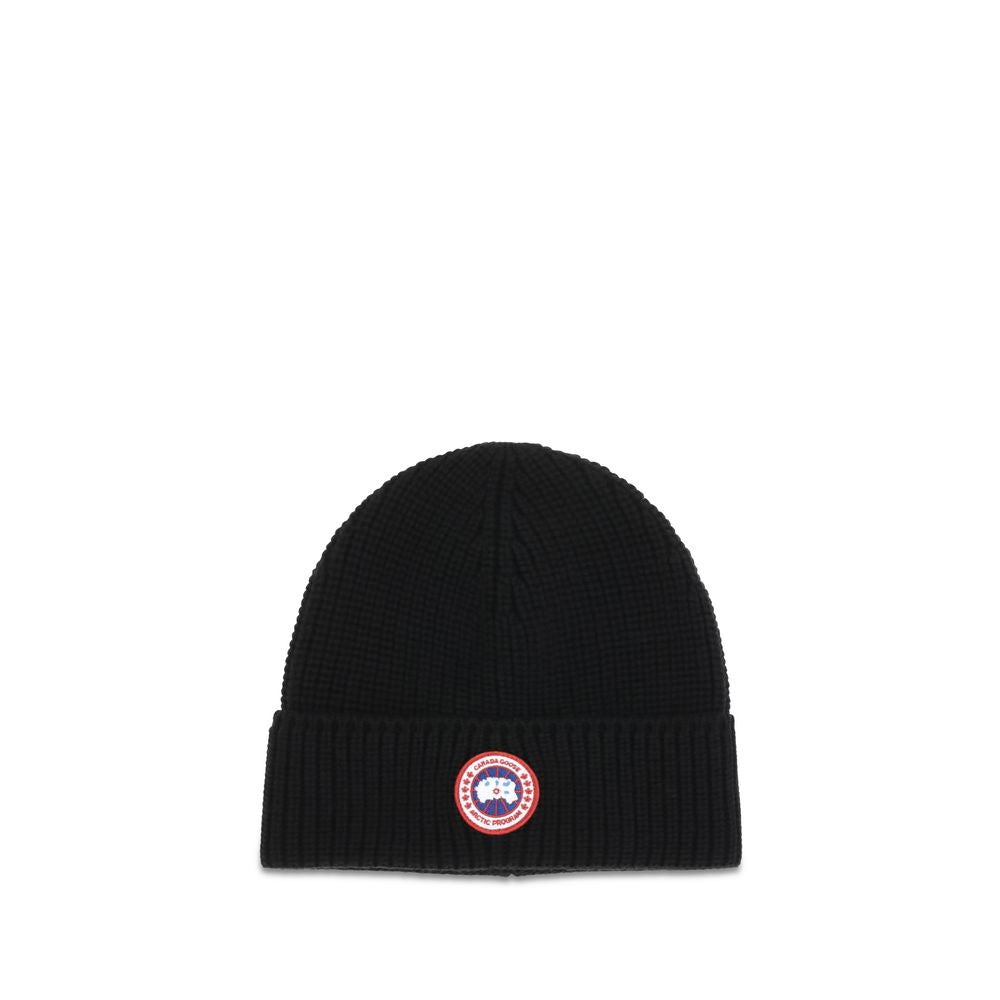 Black Wool Oves Aries Beanie