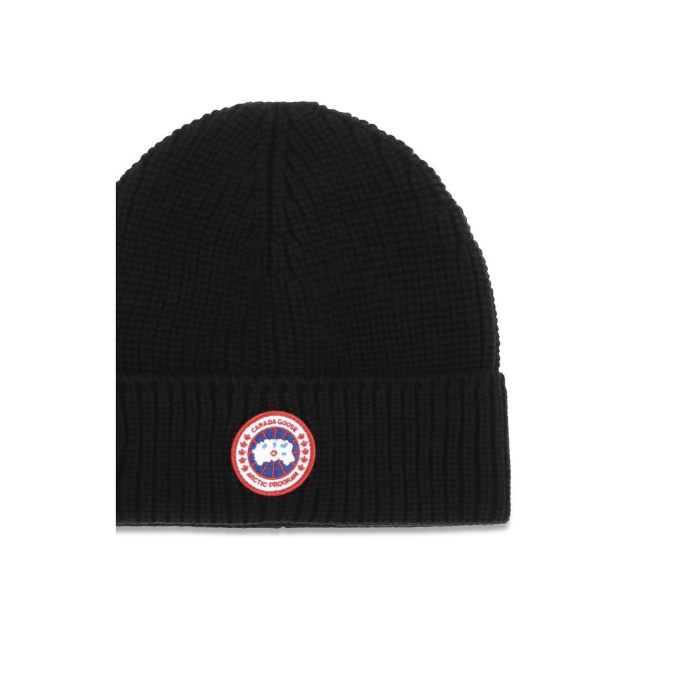 Black Wool Oves Aries Beanie