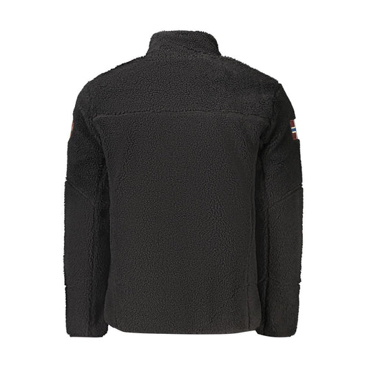 Black Polyamide Men's Jacket