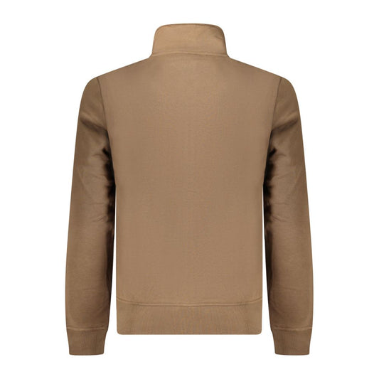 Brown Cotton Men's Sweatshirt