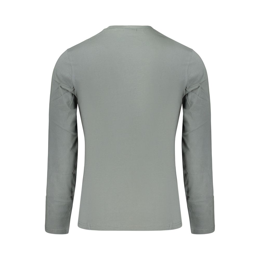 Green Cotton Men's T-Shirt