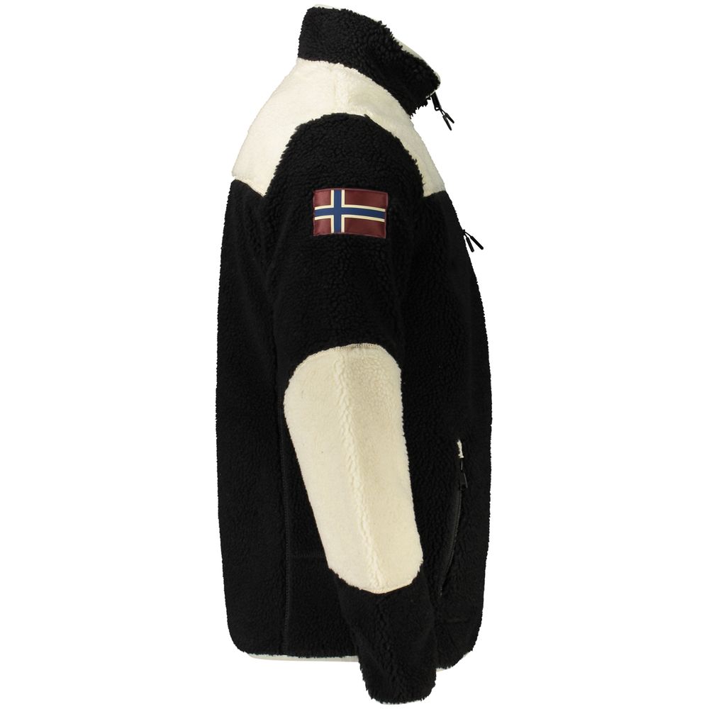 Black Poliammide Mens Jacket