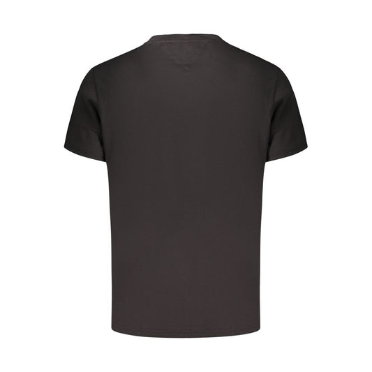 Black Cotton Men's T-Shirt