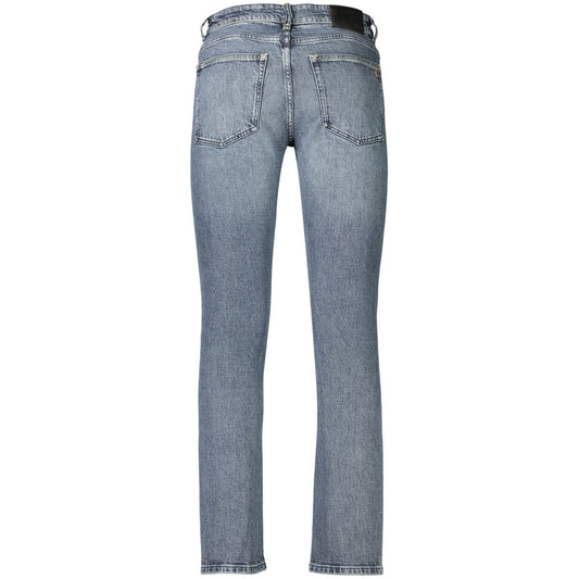 Blue Cotton Men's Jeans