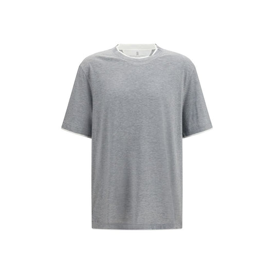 Gray Cotton T-Shirt