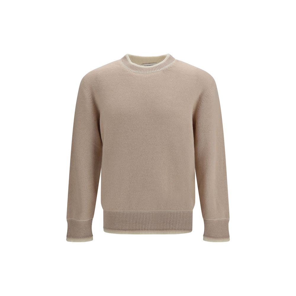 Beige Cashmere Sweater