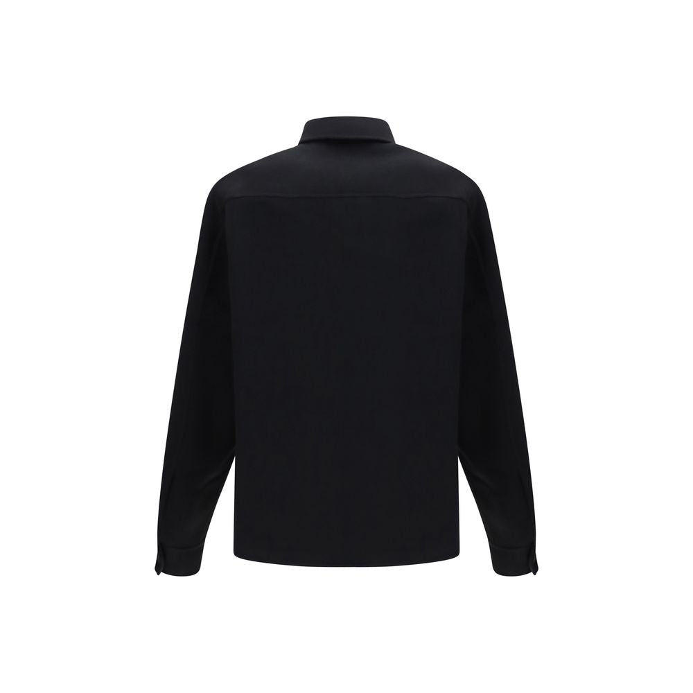 Black Wool Oves Aries Jacket