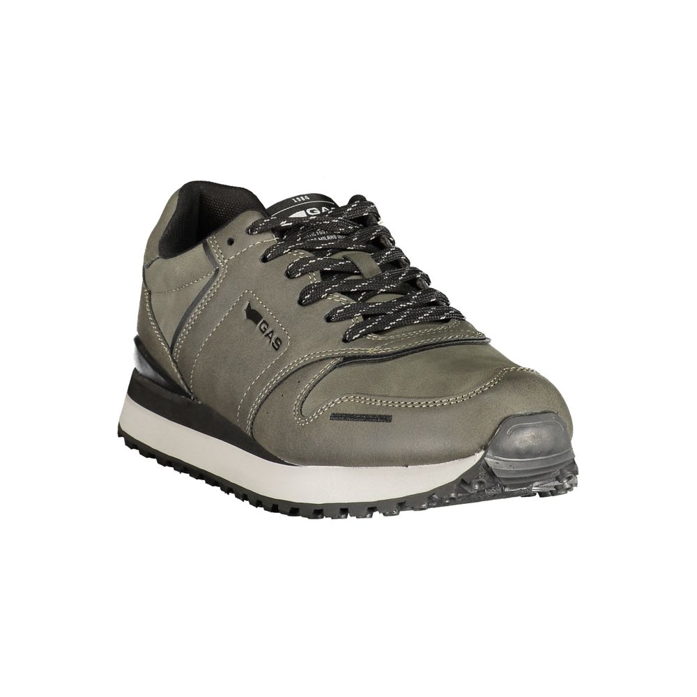Gray Polyurethane Men's Sneaker