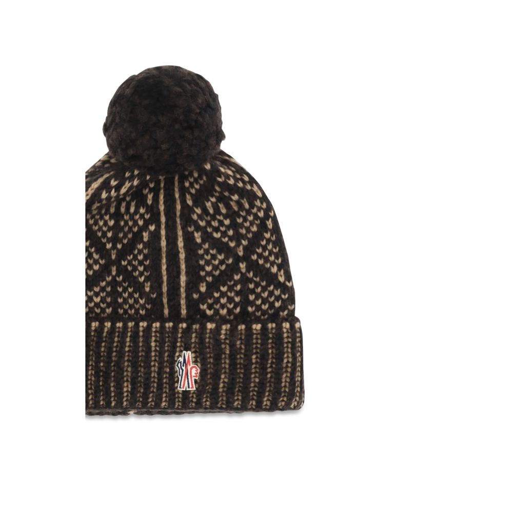 Brown Alpaca Vicugna Pacos Beanie