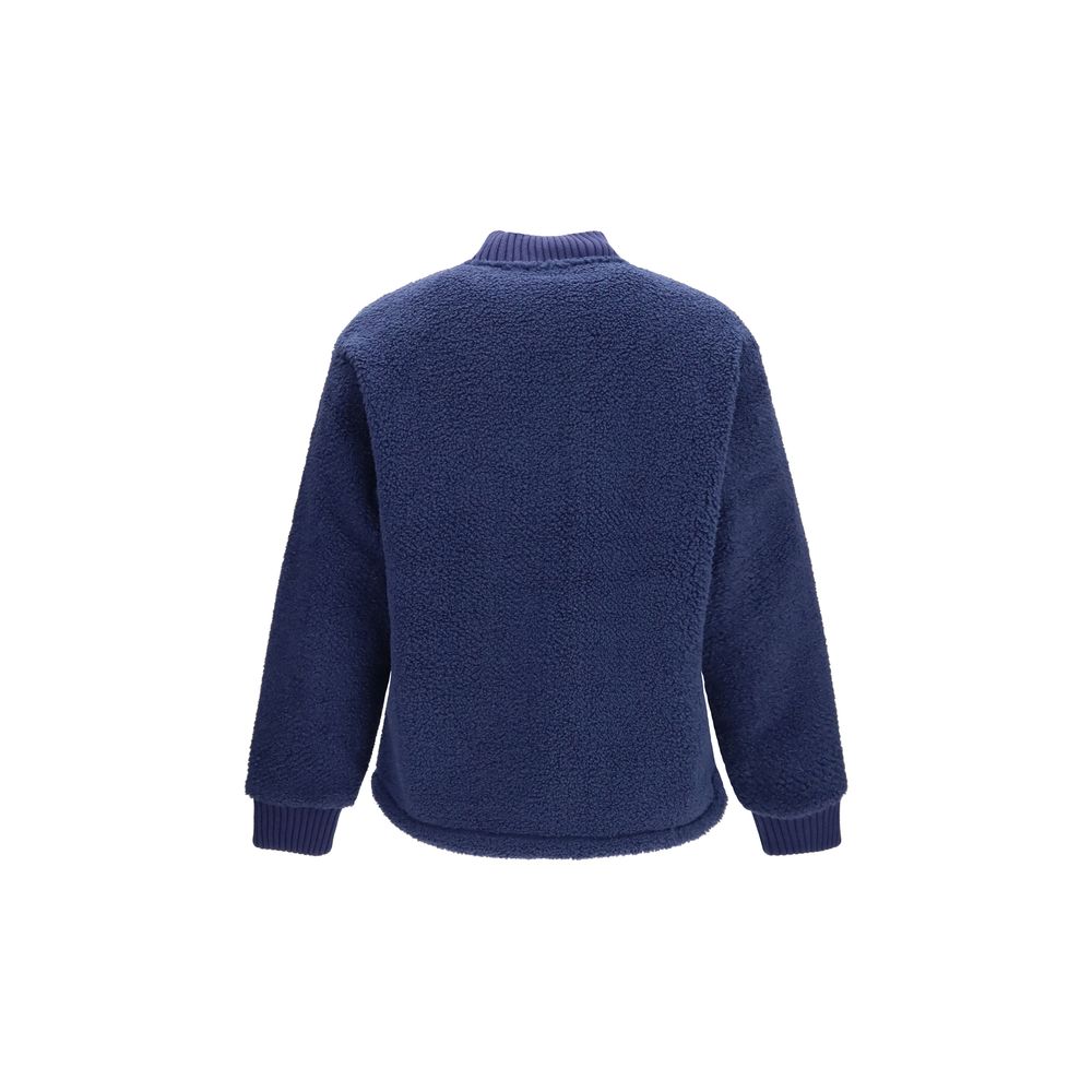 Blue Recycled Polyester Sweatshirt