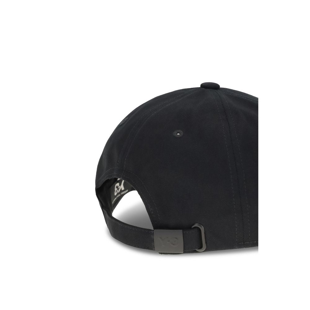 Black Cotton Cap (Baseball Hat)
