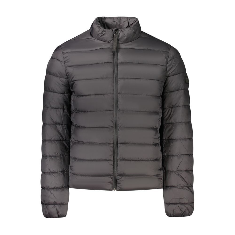 Black Polyamide Men's Jacket