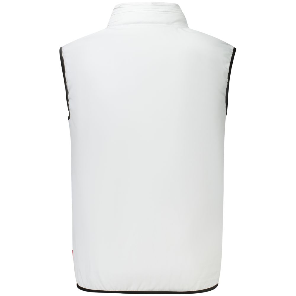 Gray Polyester Men's Vest