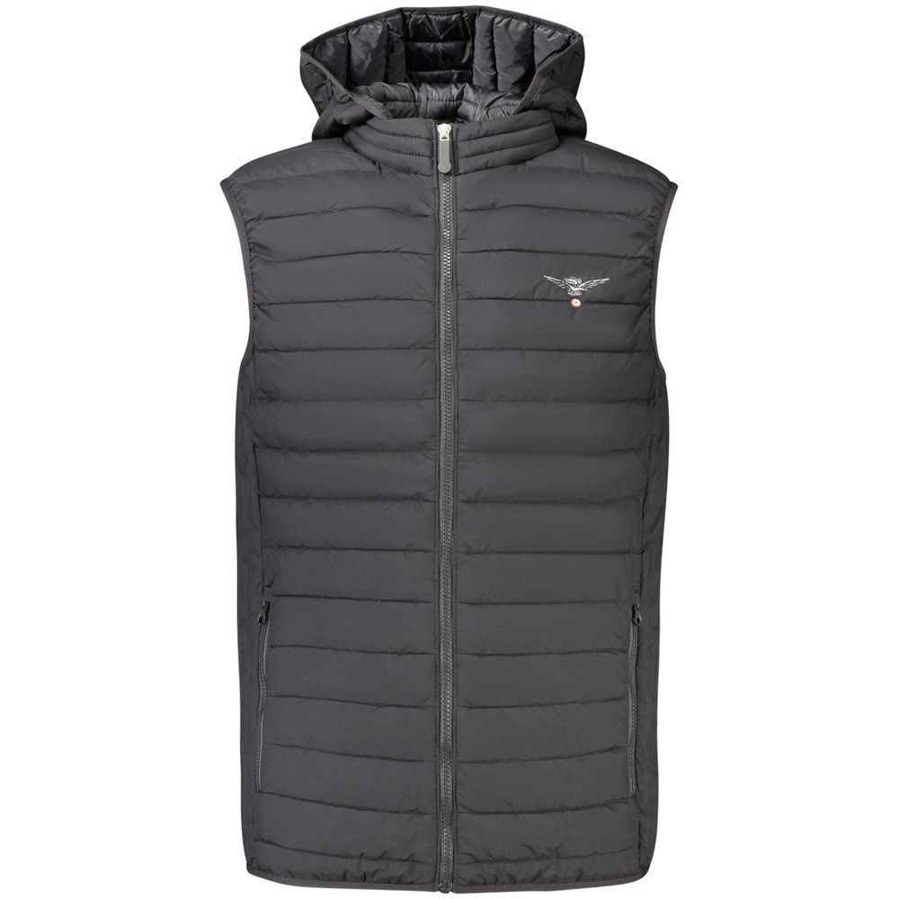 Nero Poliestere Uomo Jacket