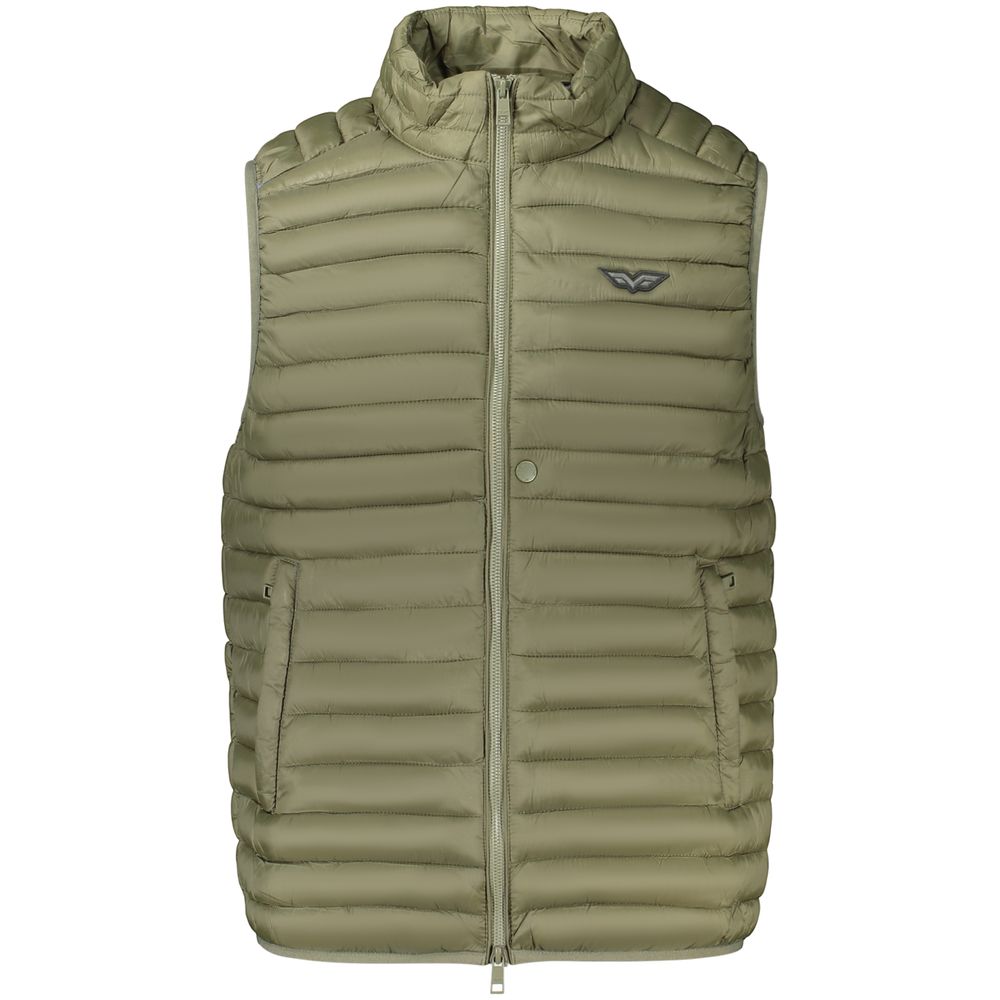 Green Polyamide Men's Jacket