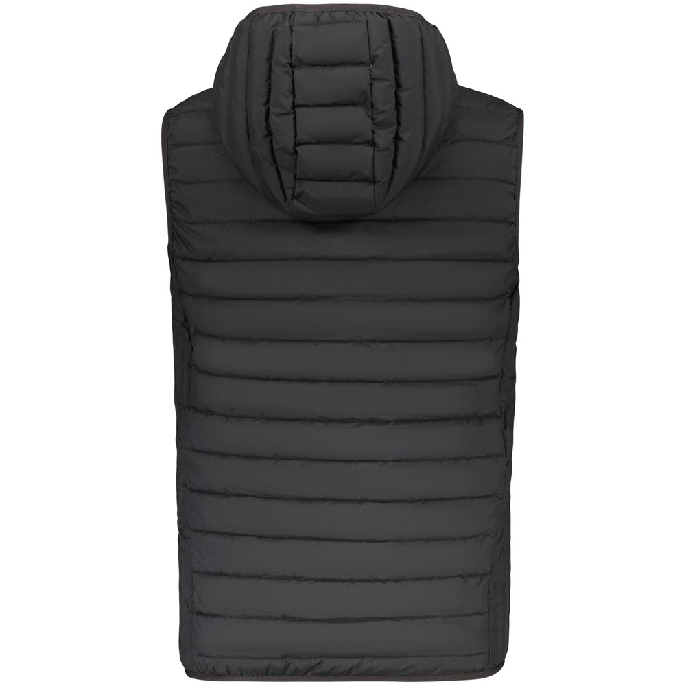 Black Polyester Men's Jacket