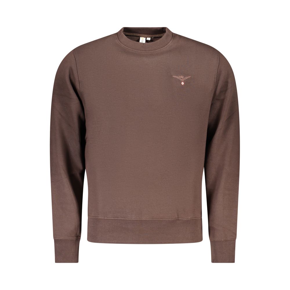 Brown Cotton Sweatshirt