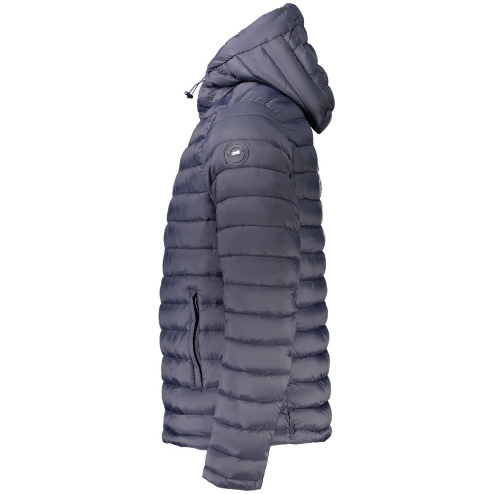 Blue Polyamide Men's Jacket