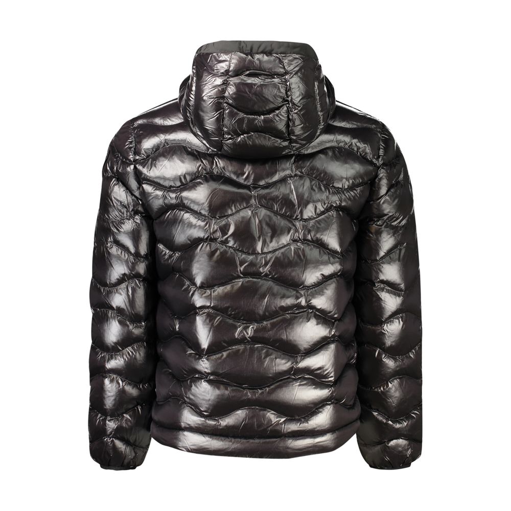 Black Poliammide Men's Jacket