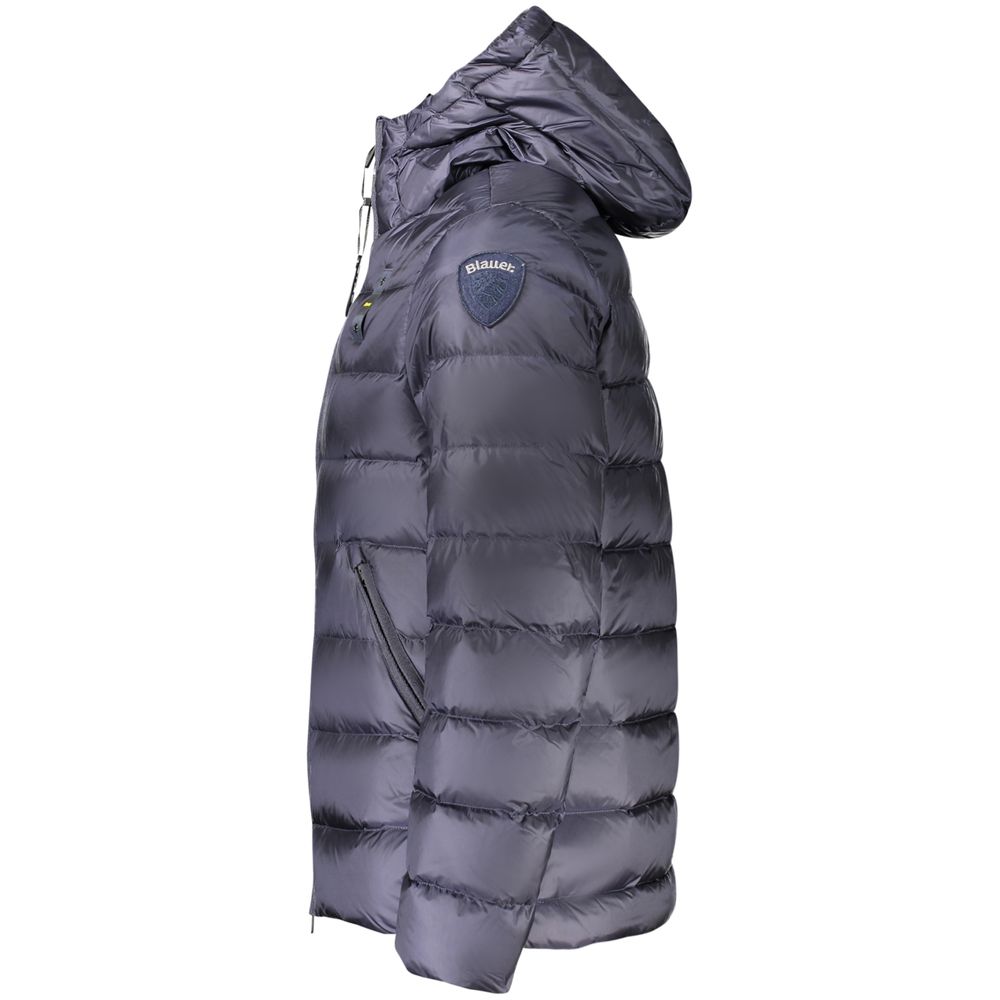 Blue Polyamide Jacket