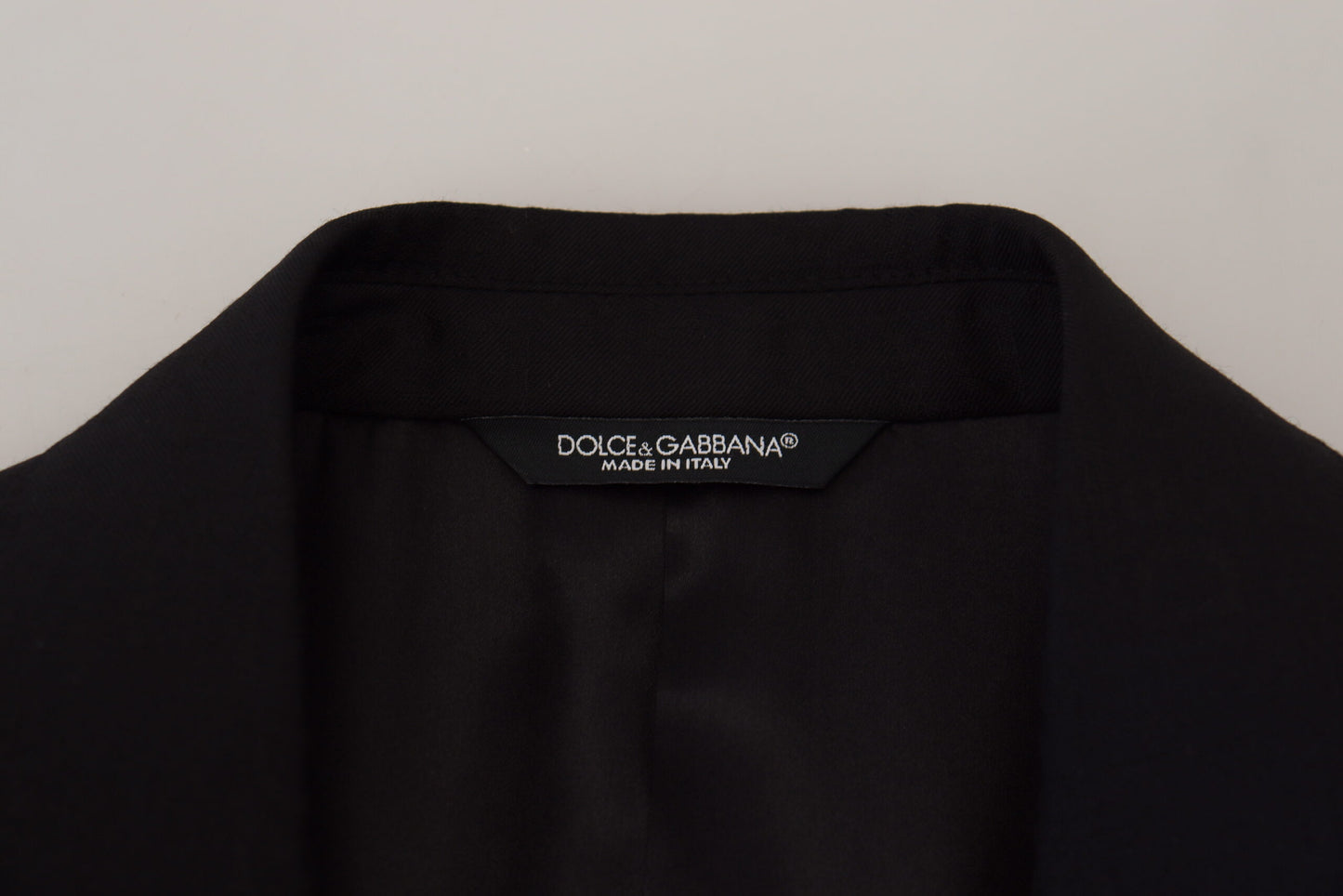 Black Wool Formal Coat Martini Blazer