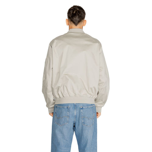 Gray Organic Cotton Jackets & Coat