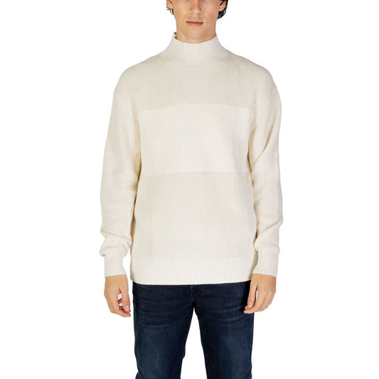 Beige Cotton Sweatshirt