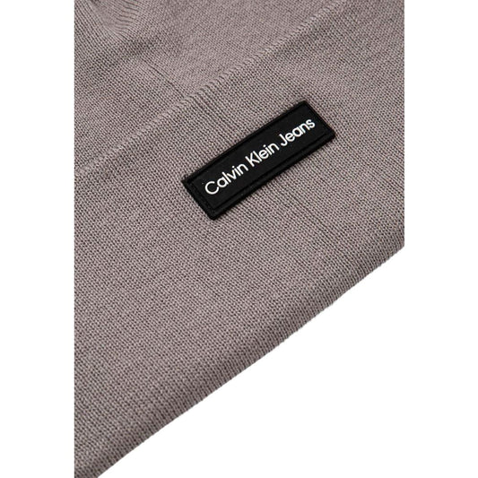 Gray Recycled Polyester Caps Baseball Hat