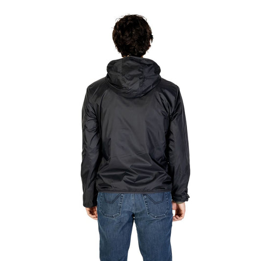 Gray Polyamide Jackets & Coat