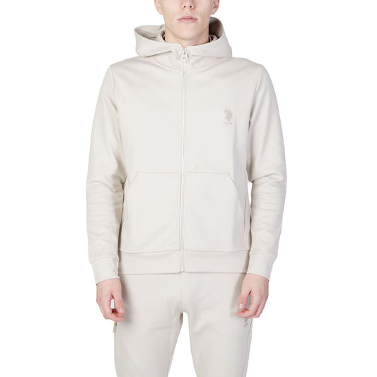 Beige Cotton Hoody