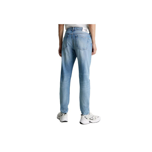 Blue Organic Cotton Slim Fit Jean