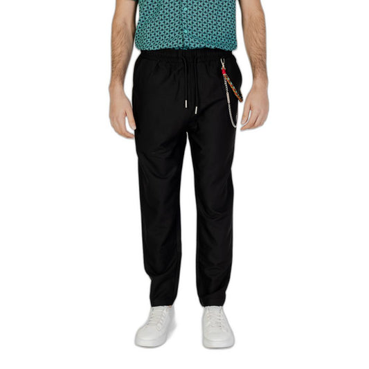 Black Polyester Pant