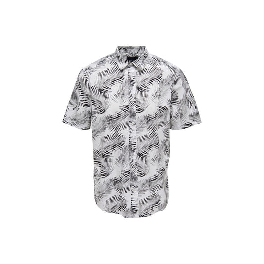 White Cotton Shortsleeve