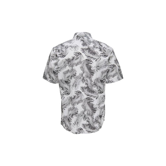 White Cotton Shortsleeve