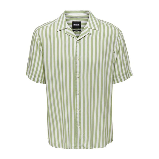 Green Viscose Shortsleeve