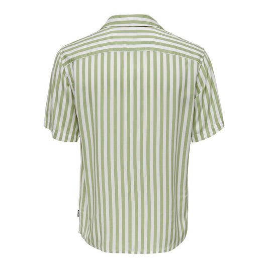 Green Viscose Shortsleeve