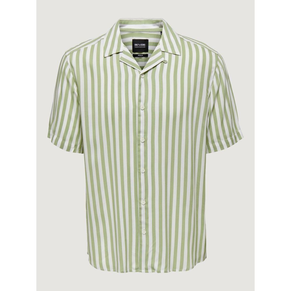 Green Viscose Shortsleeve