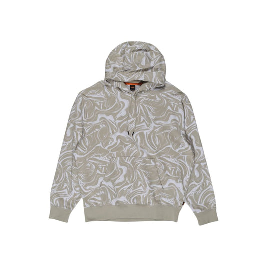 Beige Cotton Hoody
