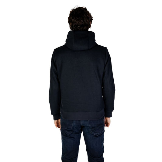 Blue Polyester Jackets & Coat