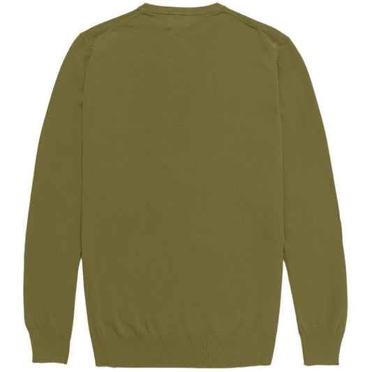 Green Cotton Sweater