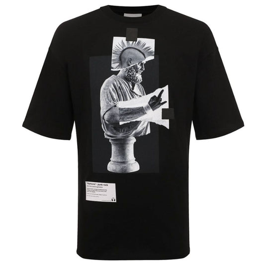 Black Cotton T-Shirt