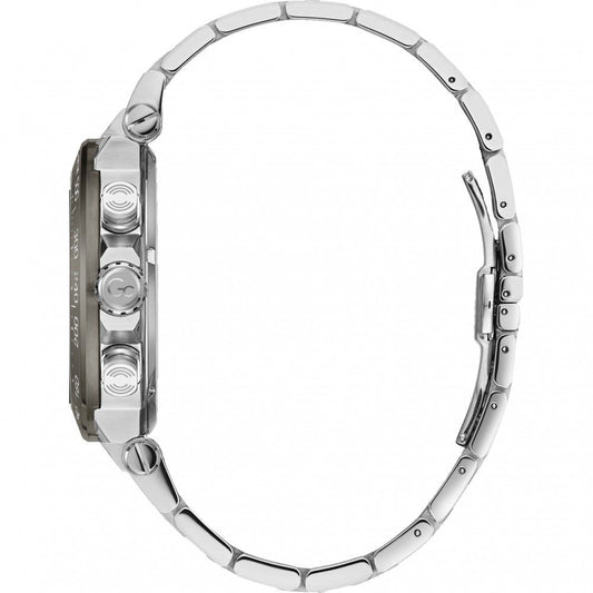 Silver Stainless Steel Dress Watch