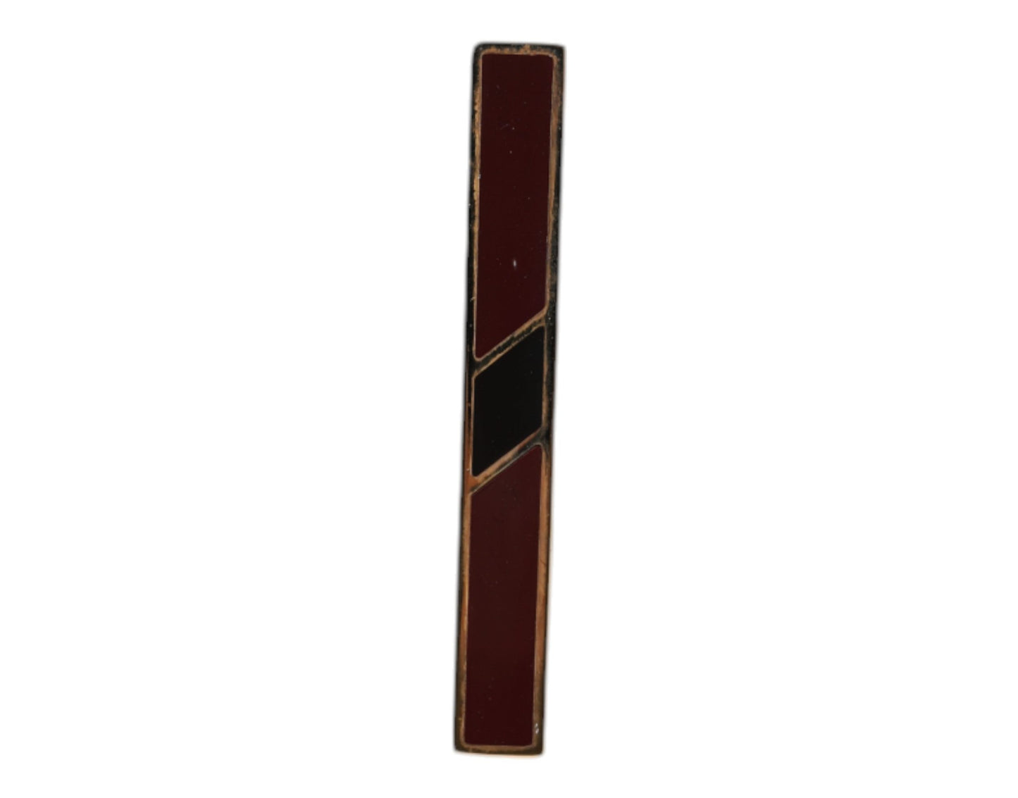 Multicolor Gold Tone Brass Tie Clip Bar