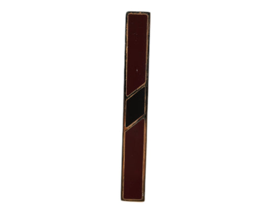 Multicolor Gold Tone Brass Tie Clip Bar