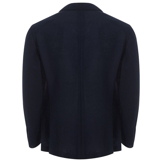 Blue Cotton Blazer
