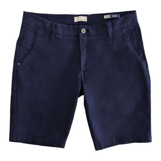 Blue Cotton Short